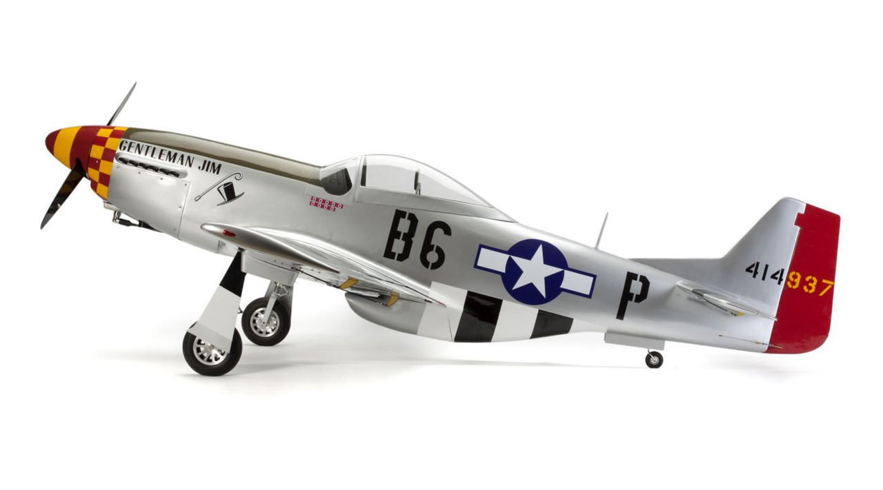 HAN4770 Hangar 9 P-51D Mustang 60cc ARF - Graves RC Hobbies