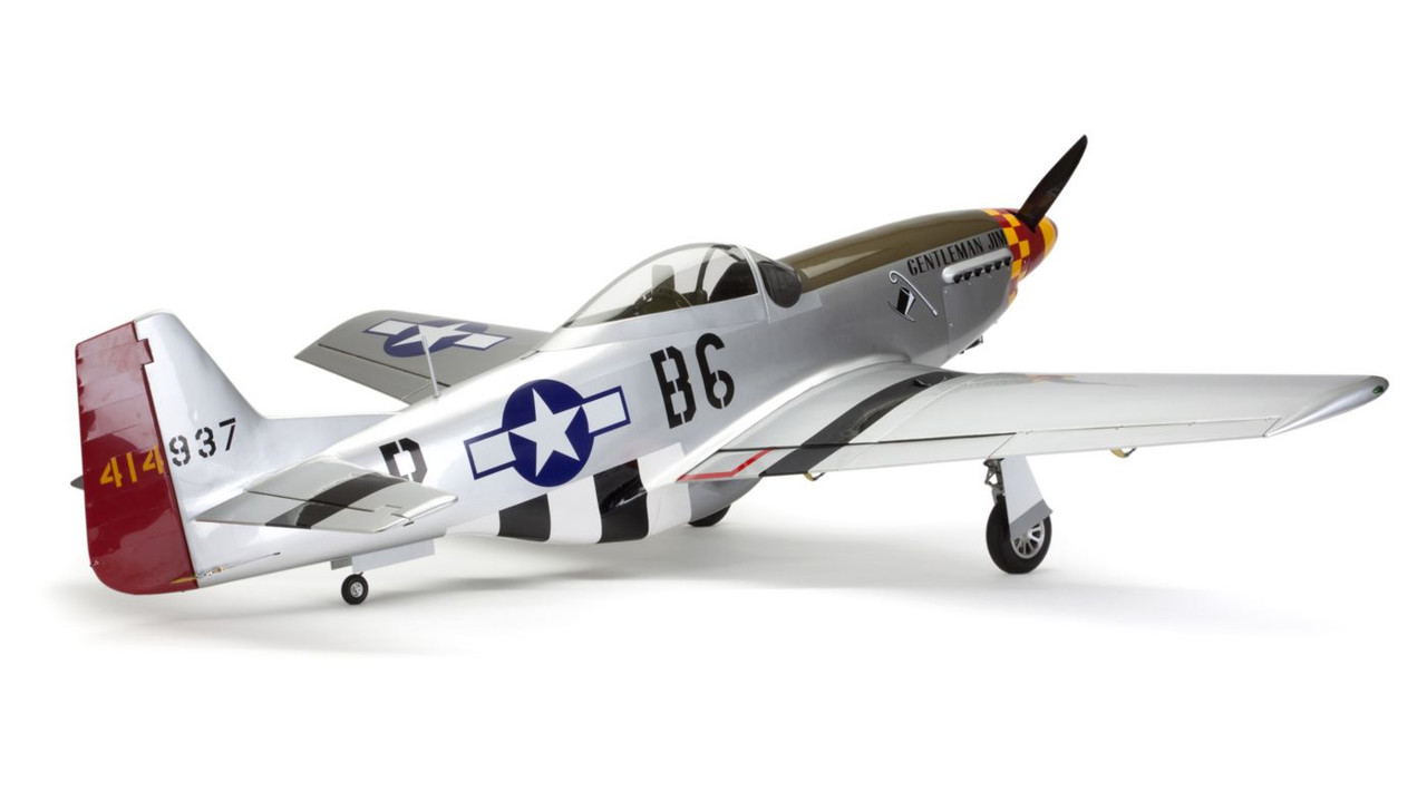 HAN4770 Hangar 9 P-51D Mustang 60cc ARF - Graves RC Hobbies