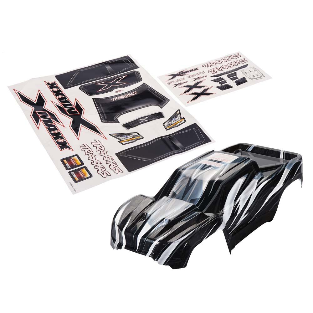 TRA7711X Traxxas X-Maxx ProGraphix Body w/Decal Sheet - Graves RC
