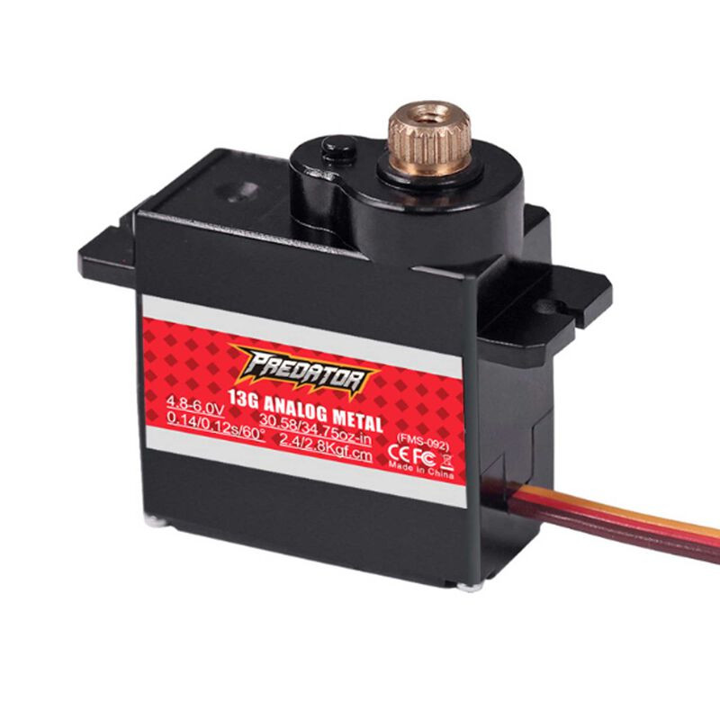 FMMPAA026 FMS 13g Analog Metal Gear Servo POS: Super Scorpion 90mm