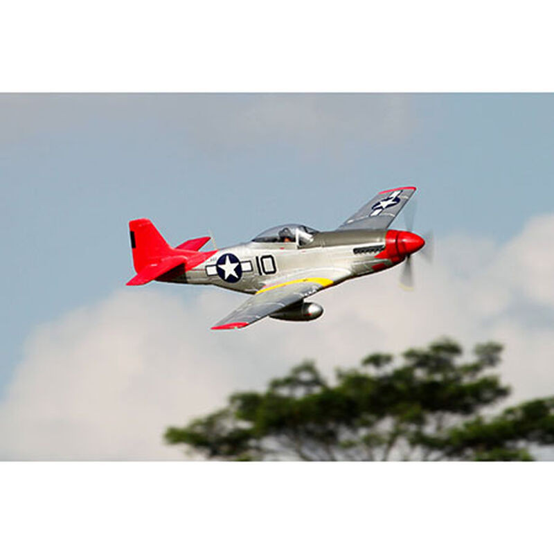 FMM008PRTX FMS P-51D Red Tail V8 1400mm PNP V8 with Reflex