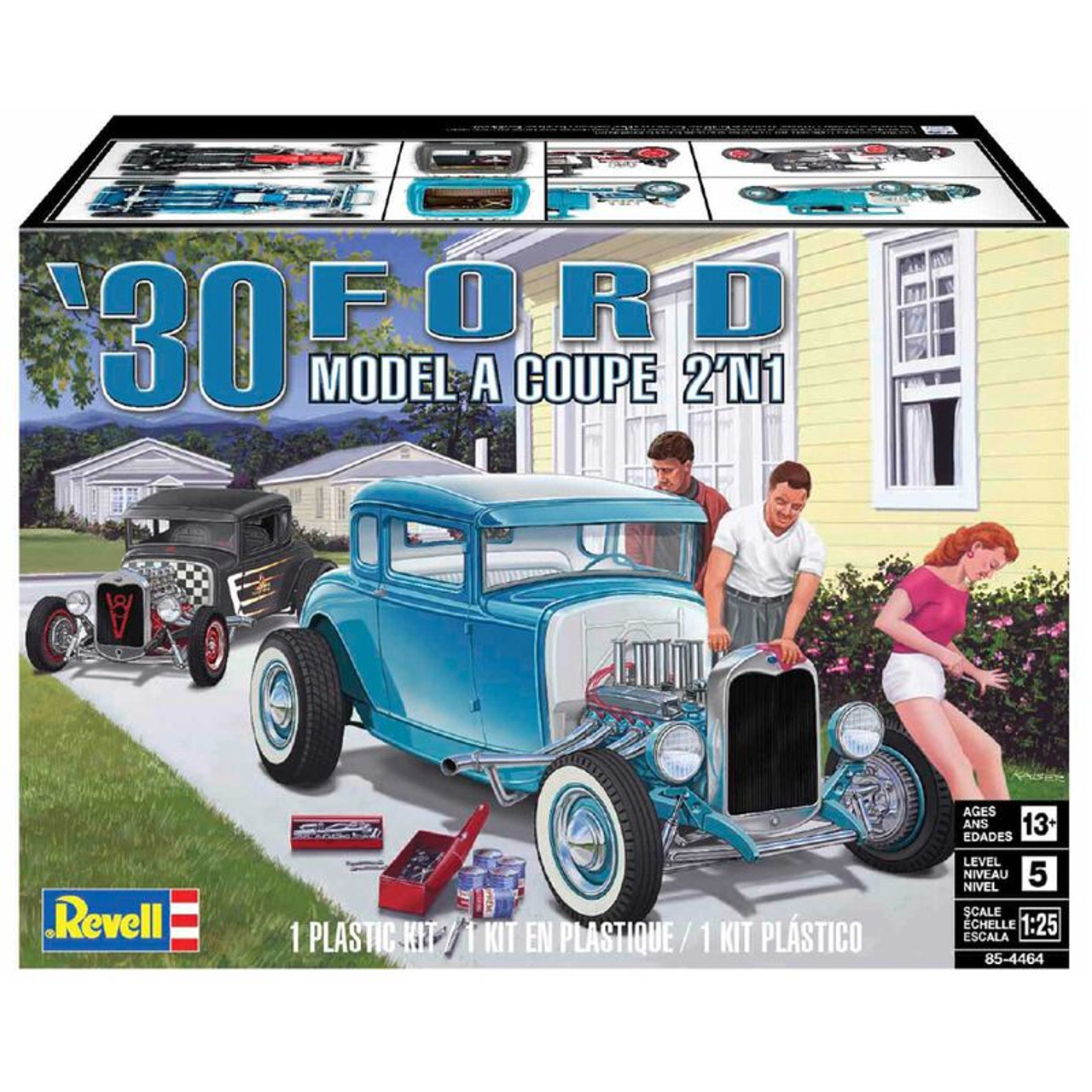 240＊■Revell '33 Ford Deuse Coupe 1:25 新品 240＊□Revell ´33 Ford Deuse Coupe 1:25 新品