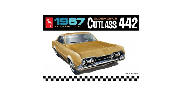 AMT1365 AMT 1/25 1967 Oldsmobile 442 Model Car Kit - Graves RC Hobbies