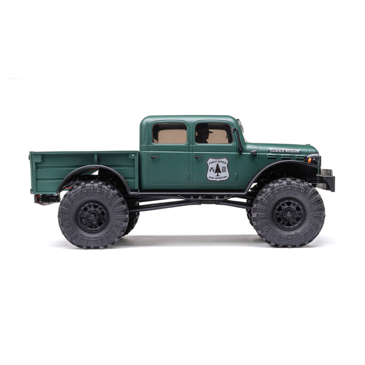 野菜2号　アンリミテッド　unlimited ラジアル　カスタムキュー AXI00007T2 AXIAL 1/24 SCX24 Dodge Power Wagon 4WD Rock Crawler
