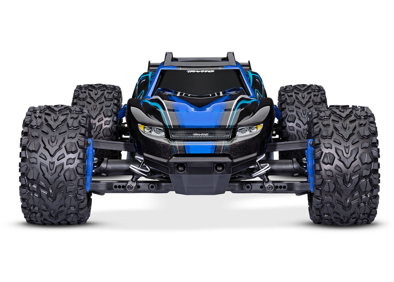 TRA67164-4-C TRAXXAS Rustler 4x4 Brushless: 1/10 Scale Stadium Truck