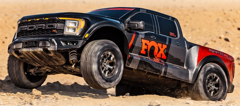 Fox Raptor Rc TRA10112-FOX TRAXXAS Ford F150 Raptor R Fox Body (Body Only) - Graves ...