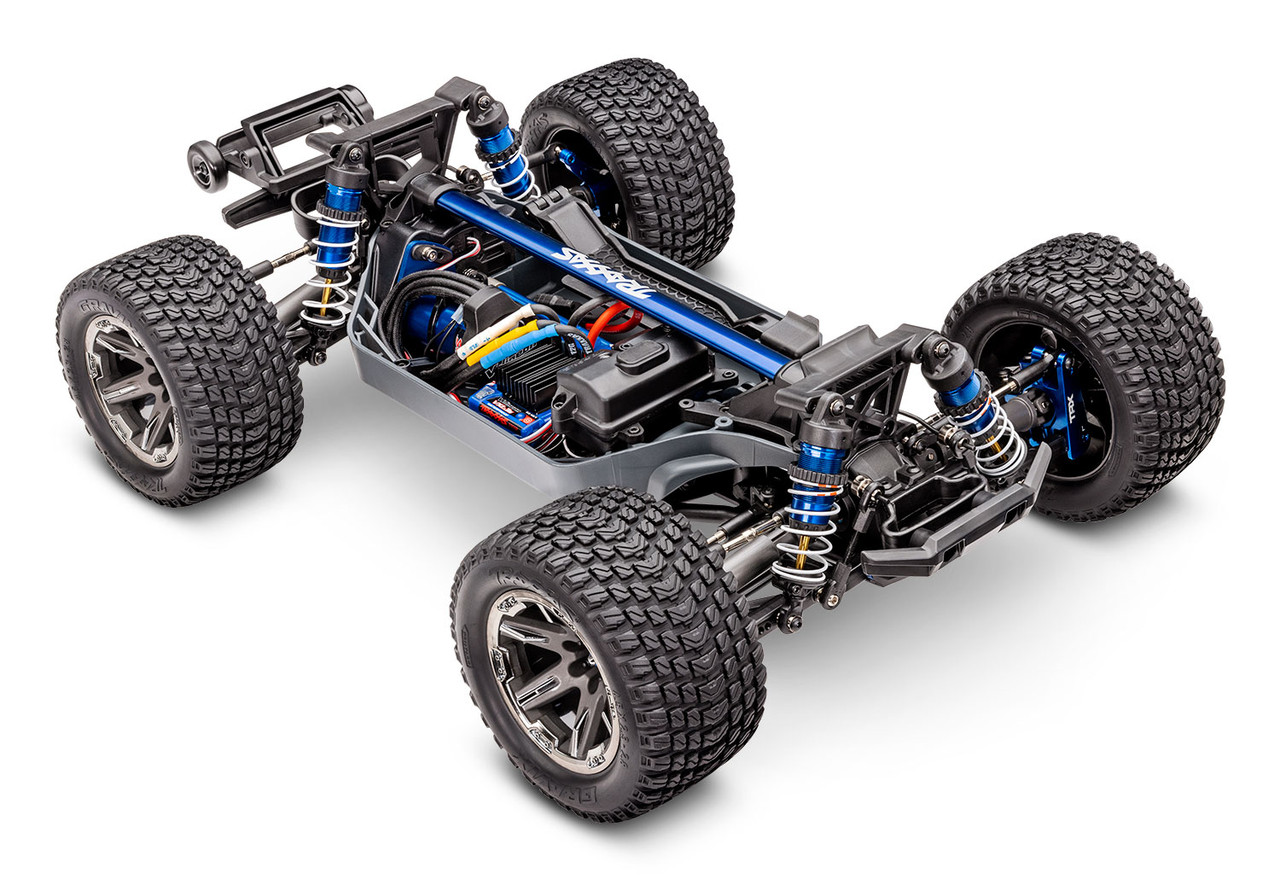 TRA67097-4-C TRAXXAS 1/10 Scale Rustler 4x4 VXL Ultimate Brushless
