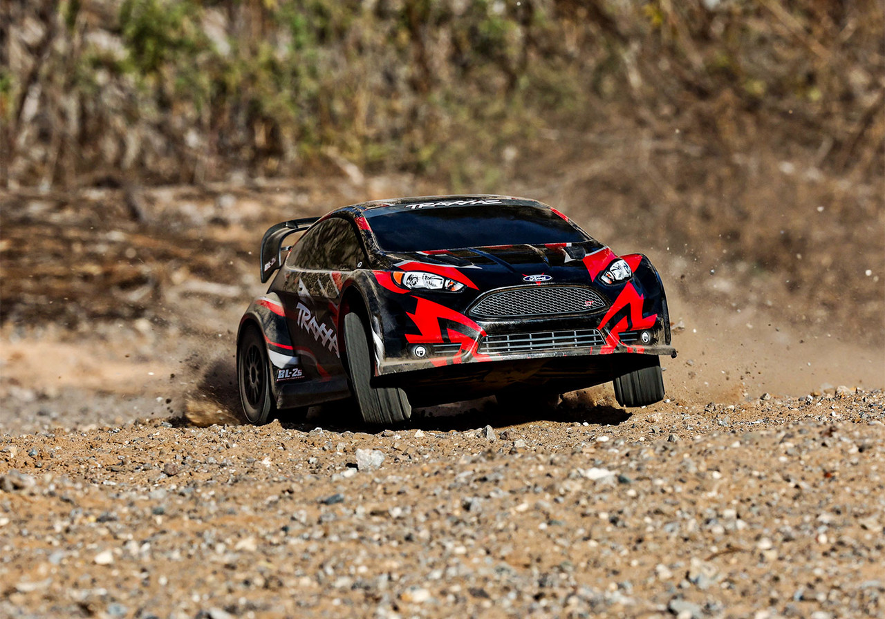 TRA74154-4-C TRAXXAS 1/10 Scale Ford Fiesta ST AWD Brushless