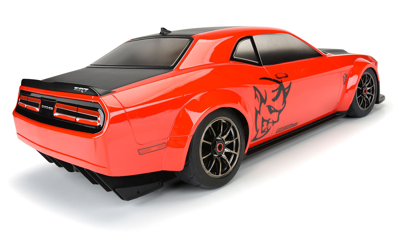 PRM158600 PROTOFORM 1/7 Dodge Challenger SRT Demon Clear Body for