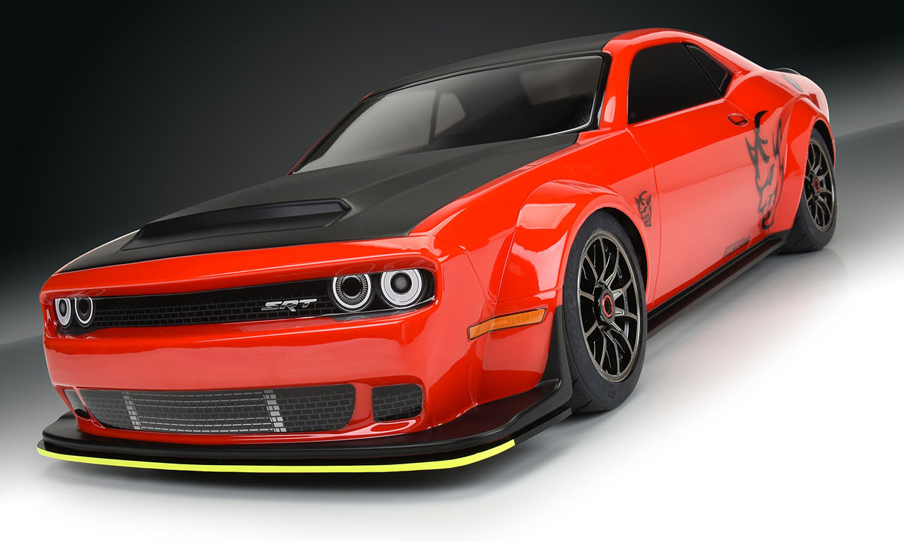 PRM158600 PROTOFORM 1/7 Dodge Challenger SRT Demon Clear Body for