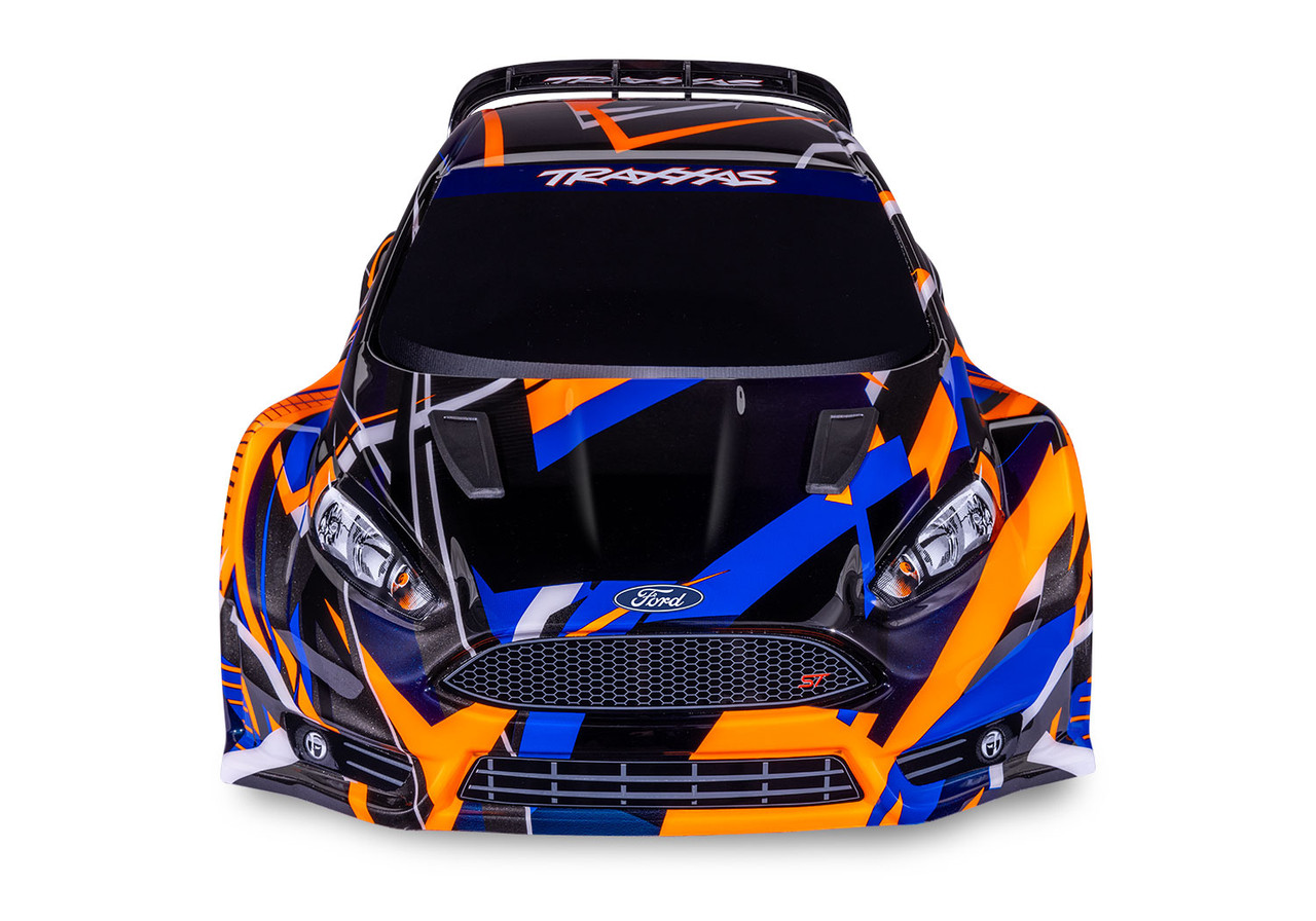ONE N' ONLY Fiesta　×４ TRA74276-4OR TRAXXAS Ford Fiesta ST Rally VXL: 1/10 Scale