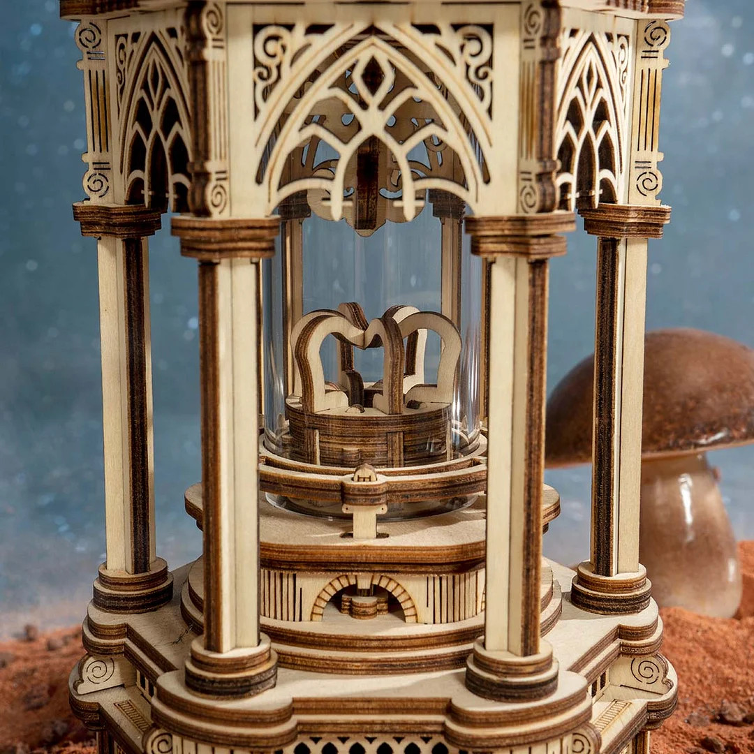 ROEAMK61 ROBOTIME ROKR Victorian Lantern Mechanical Music Box