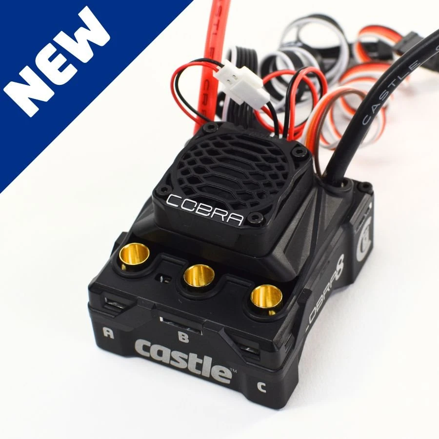 CSE010017200 CASTLE CREATIONS Cobra 8 ESC, 25.2V ESC - Graves RC Hobbies
