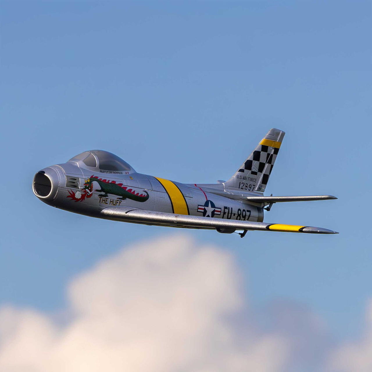 EFLU7050 E-FLITE UMX F-86 Sabre 30mm EDF Jet BNF Basic with AS3X