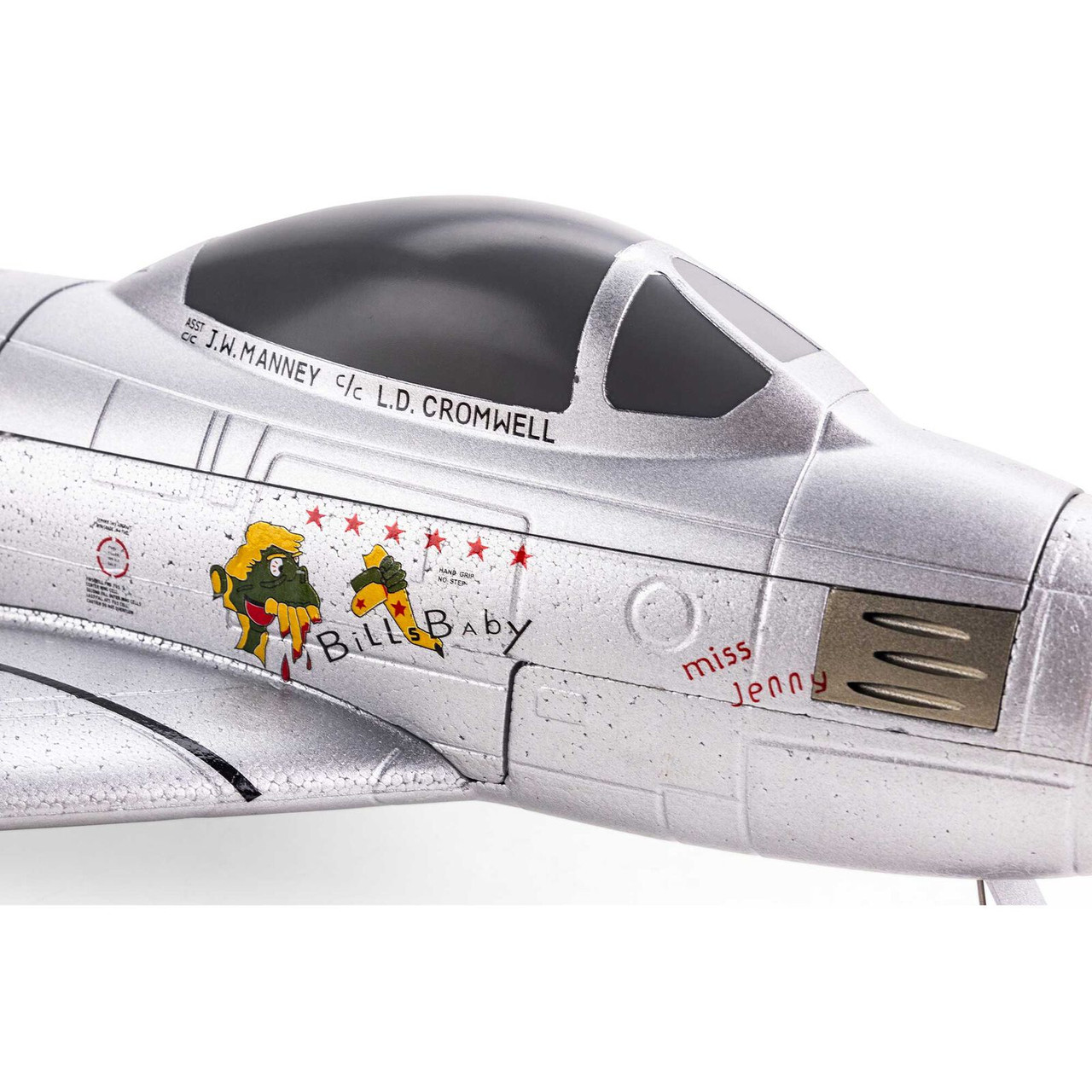 EFLU7050 E-FLITE UMX F-86 Sabre 30mm EDF Jet BNF Basic with AS3X