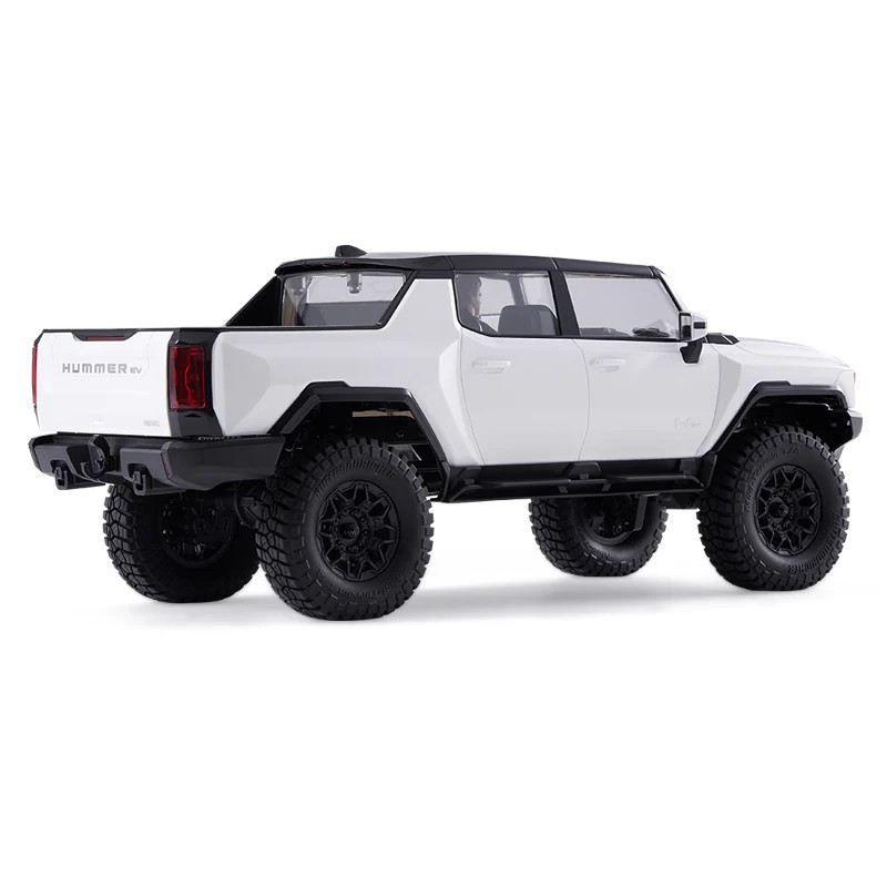 FMM11852RTRWHT FMS 1:18 FCX18 Hummer EV Pickup Truck RTR - White