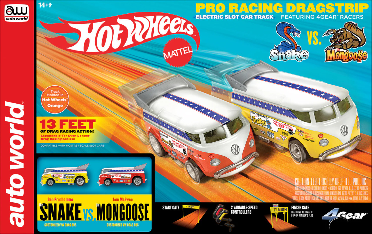 HotWheels ホットウィール Drag Rods ドラッグバス サイン入り ホットウィール LARRY WOOD直筆サイン VW DRAG BUS ワーゲン ドラッグ