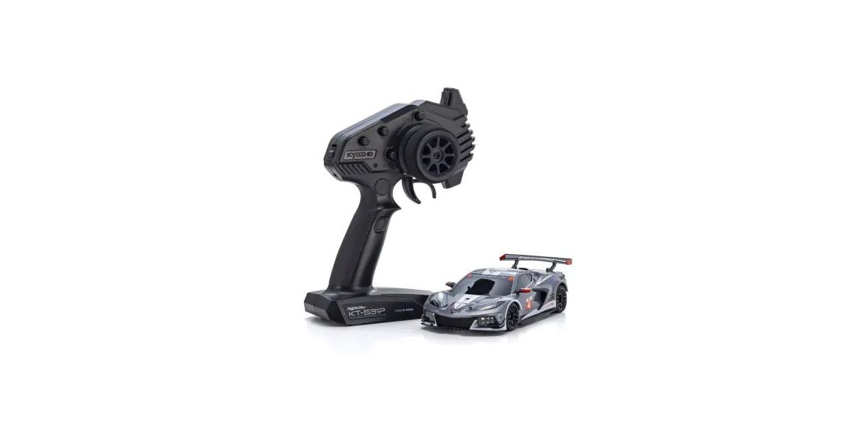 Corvette Rc Car Kyosho 32356CRY Mini-Z RWD MR-04 Readyset