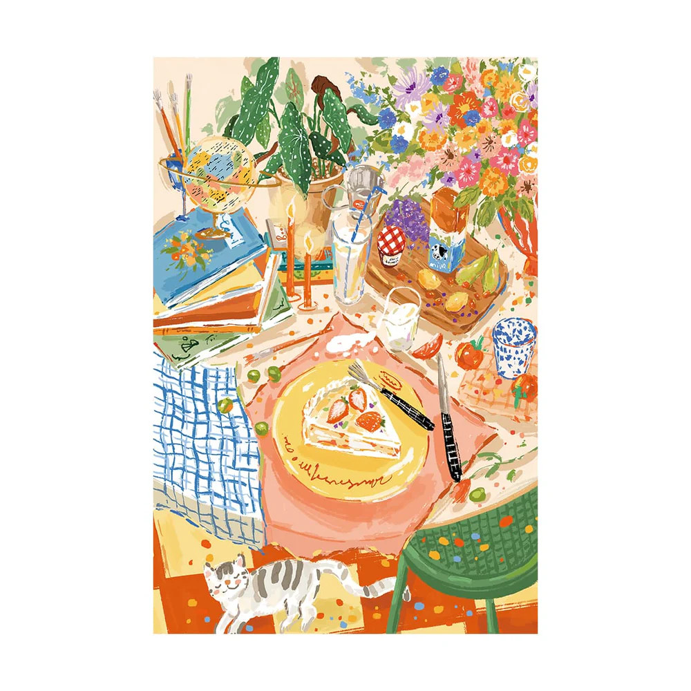 Village　Heavy Jelly　Robin Scott　英国オリジナル盤 ROEPT002 ROBOTIME Rolife Leisurely Holiday 1000 Piece Jigsaw
