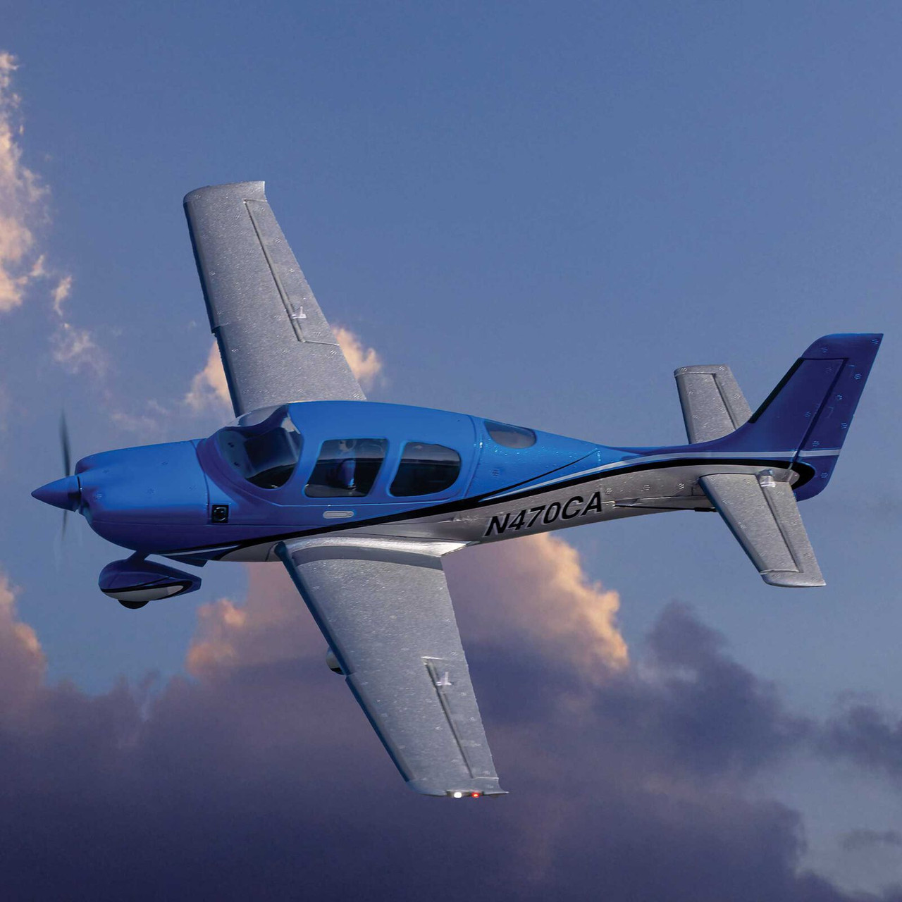 EFLU15950 E-FLITE UMX Cirrus SR22T BNF Basic w/AS3X and SAFE