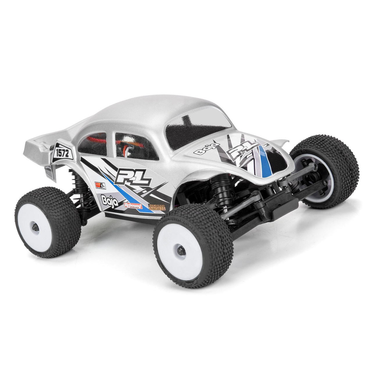 PRO370300 PRO-LINE 1/28 VW Baja Bug Clear Body: Micro-T - Graves