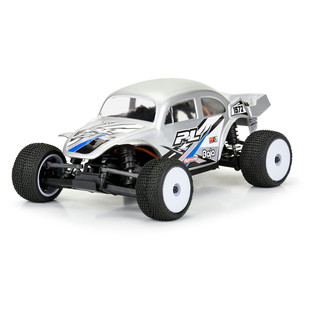 PRO370300 PRO-LINE 1/28 VW Baja Bug Clear Body: Micro-T - Graves