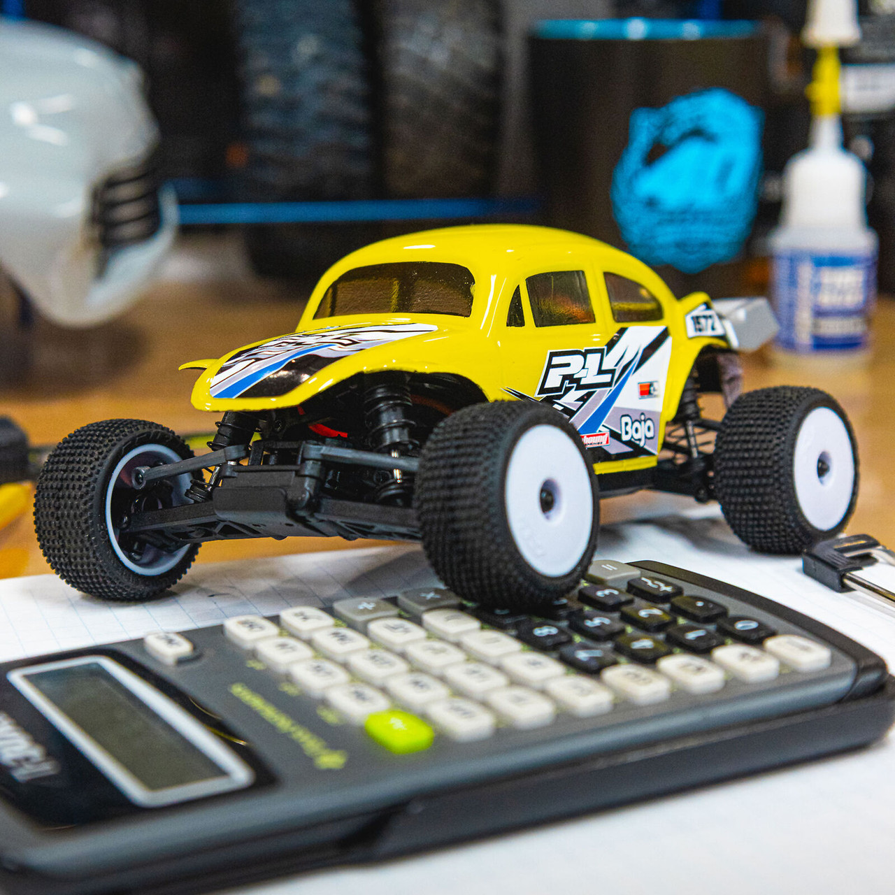 PRO370300 PRO-LINE 1/28 VW Baja Bug Clear Body: Micro-T - Graves