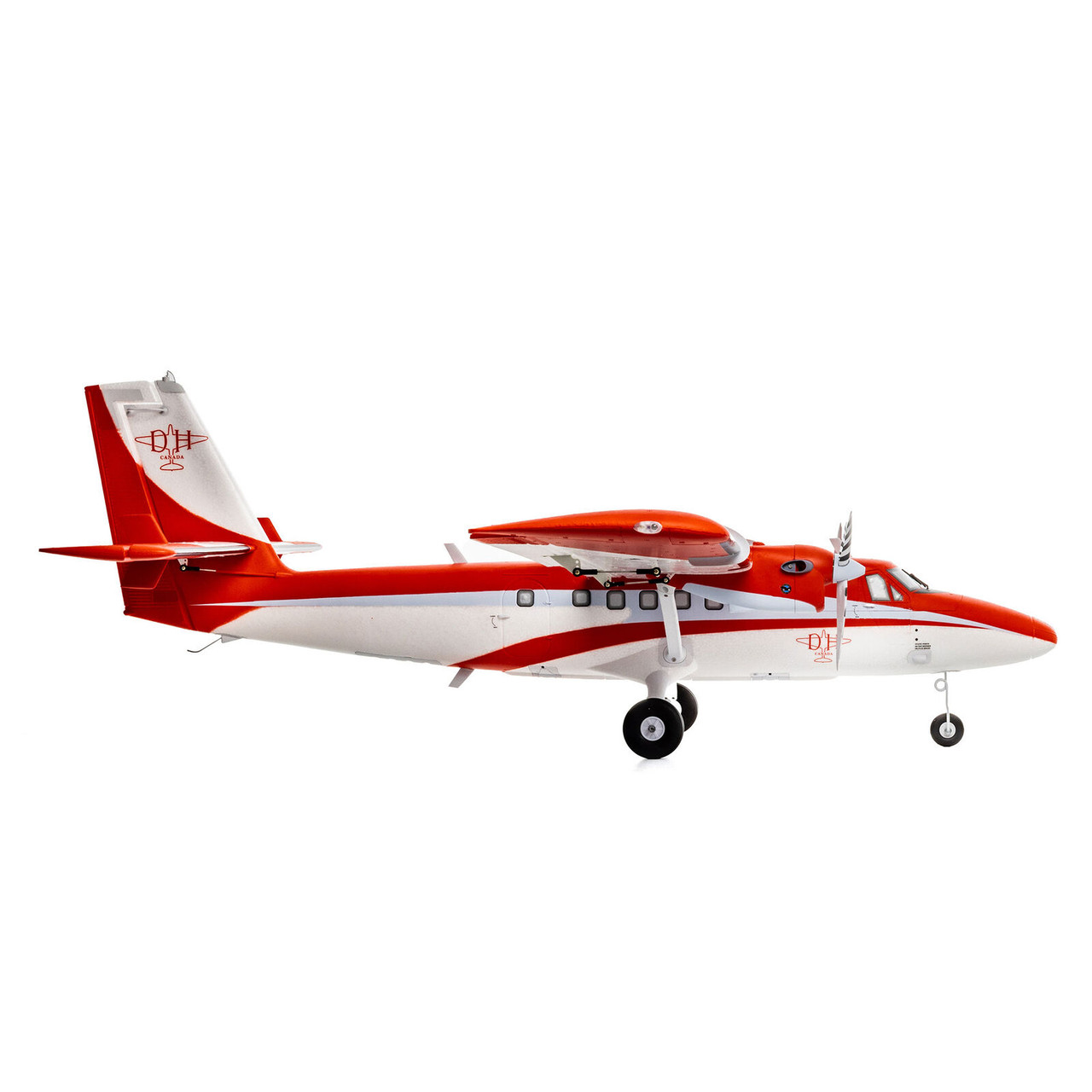 DHC 6点セット EFL32050CF E-FLITE DHC-6 Twin Otter 1.4m BNF Basic with AS3X+ and