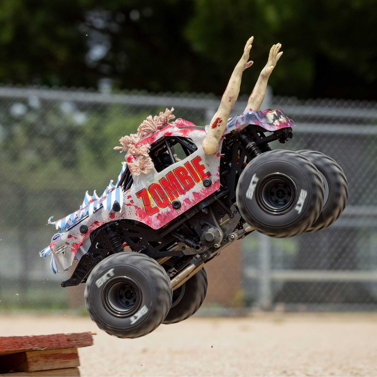 LOS01026T4 LOSI 1/18 Mini LMT Zombie 2S 4x4 RTR Brushed Monster