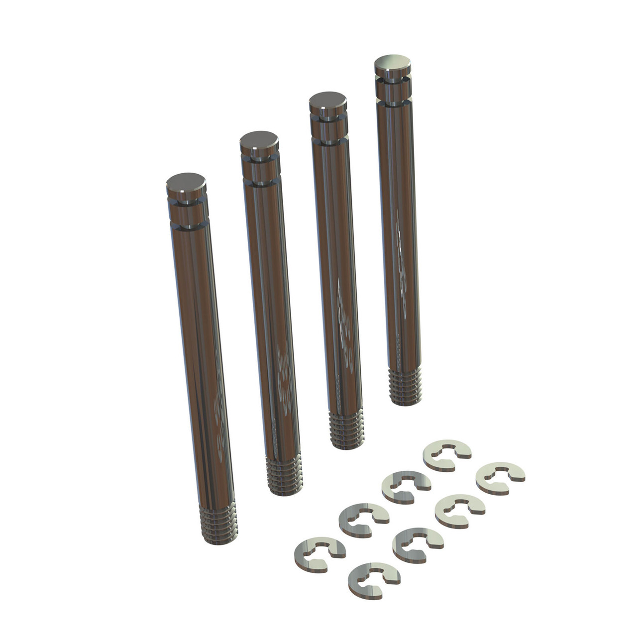 マロ助 PRO642251 PRO-LINE PowerStroke Front/Rear Replacement Shock Shafts