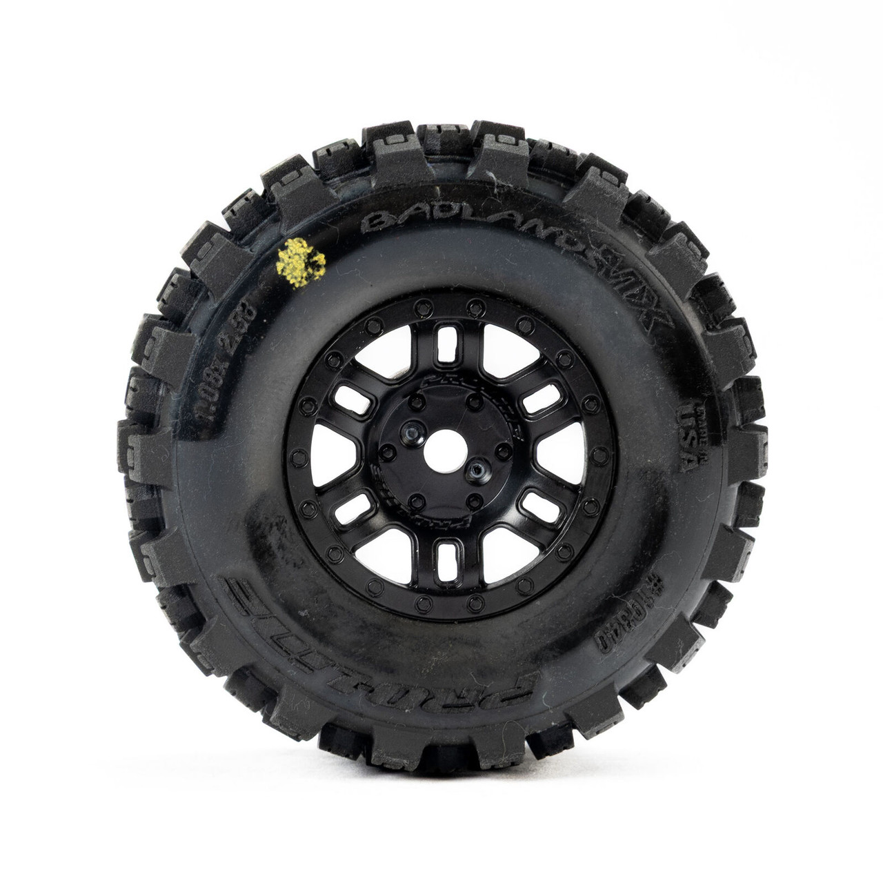 hpi サベージ PRO LINE 23ミリハブ付き PRO1034010 PRO-LINE 1/16 Badlands MX Front/Rear Tires Mounted 12mm