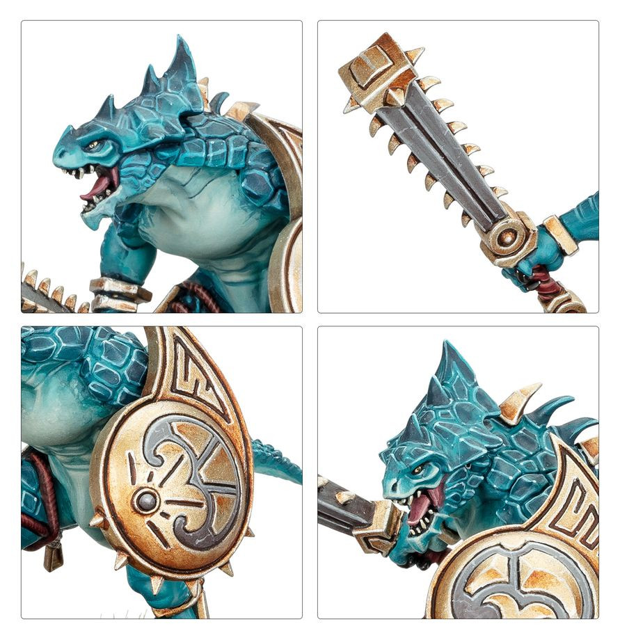 WH70-19 WARHAMMER Spearhead: Seraphon - Sunblooded Prowlers