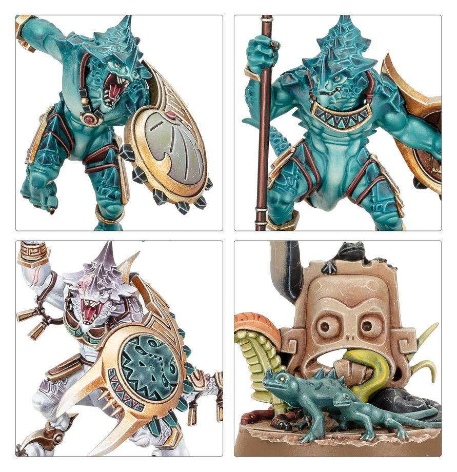 WH70-19 WARHAMMER Spearhead: Seraphon - Sunblooded Prowlers