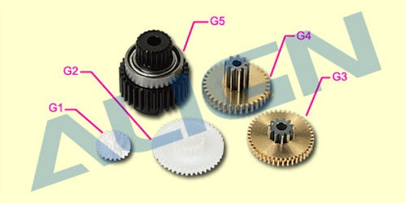 AGNHSP41035 Align DS420 Servo Gear Set