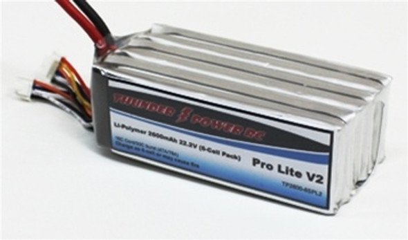 BATLPLV22600X6 PRO-LITE V2 2600MAH 22.2V 6S1P LIPO