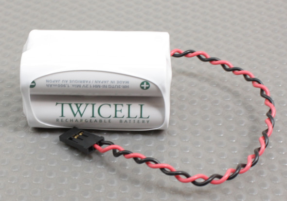 BATTWICELL4SQ TWICELL 1900mAh 4.8V Square #10 Battery