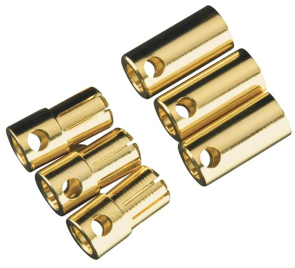 CSECCBUL653 Castle Creations 6.5mm Bullet Connector 13G/8G 200A (3)