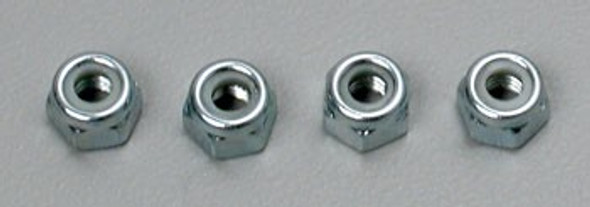 DUB2102 Dubro Nylon Locknuts 4mm (4)