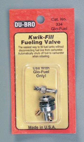 DUB334 Dubro Kwik-Fill Fueling Valve Glow