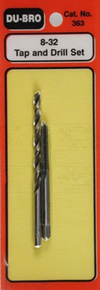 DUB363 Dubro Tap & Drill Set 8-32