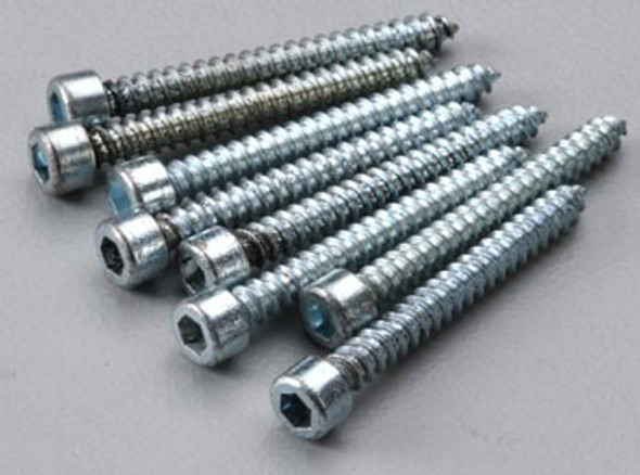 DUB384 Dubro Sheet Metal Screws #4x1 (8)