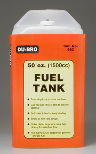 DUB692 Dubro Fuel Tank 1500cc 50 oz