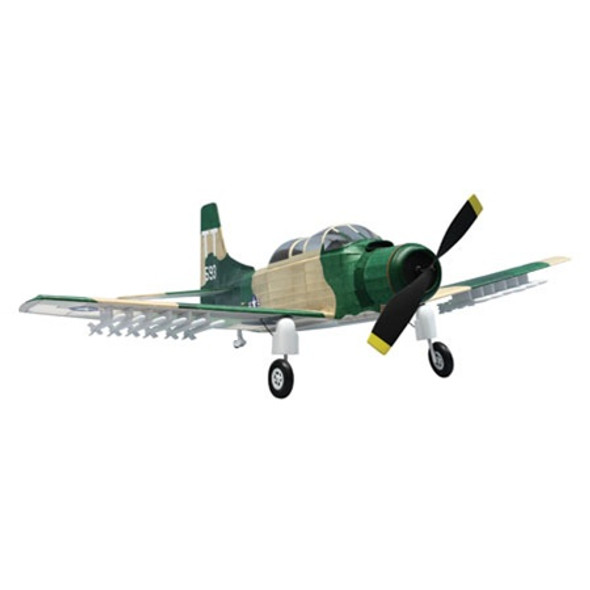 DUM329 Dumas USAF A-1E Skyraider Rubber Kit 30"