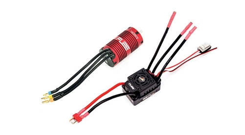 DYN3739C DYNAMITE Fuze 1/8th 1800Kv ESC/Motor Combo - Graves RC