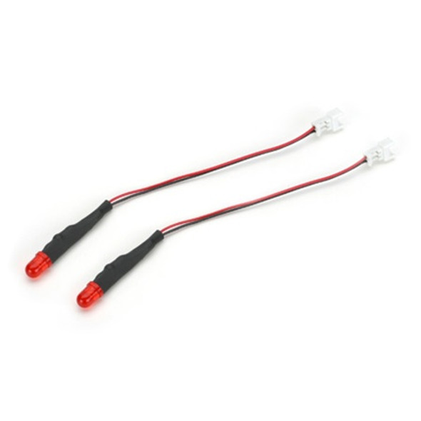 EFLA607  E-flite Red LED Flashing (2): Universal Light Kit