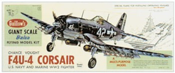 GUI1004 Guillows Vought F4U-4 Corsair Model Kit