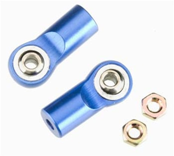 INTT3243BLUE INTEGY BLUE Alloy Ball End 3mm Stock Revo Shocks (2)