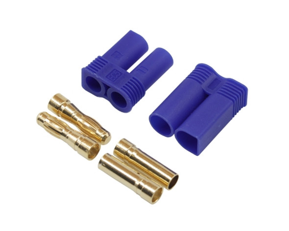 KT-0118C GRAVES RC HOBBIES EC3 3.5MM CONNECTOR MALE AND FEMALE