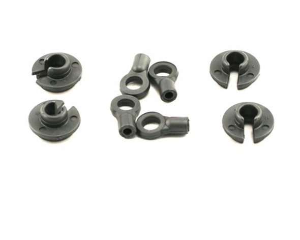 LOSA5079 LOSI Shock Ends & Cups (4)