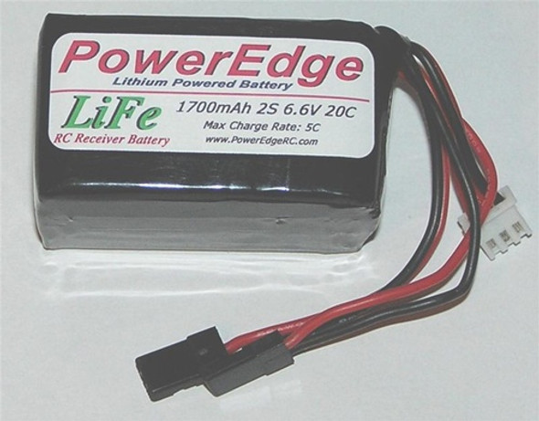 RCAPE17002SLIFE PowerEdge LiFe 1700 2S 6.6V 20C RX battery